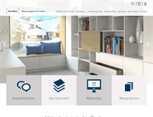 Tablet Screenshot of horatec.de
